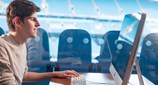 view UCFB Student Studying Inside The Etihad Campus