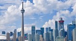 view Toronto Beauty Clouds Skyline 935474