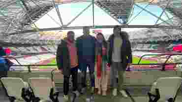 Harvard Law School Exchange students visit UCFB Wembley